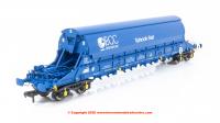 SB002I DJ Models JIA TIGER China Clay Wagon number 33 70 9382061-7 in ECC International Blue livery with Tiphook Rail branding and pristine finish